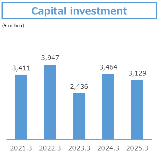 Capital investment