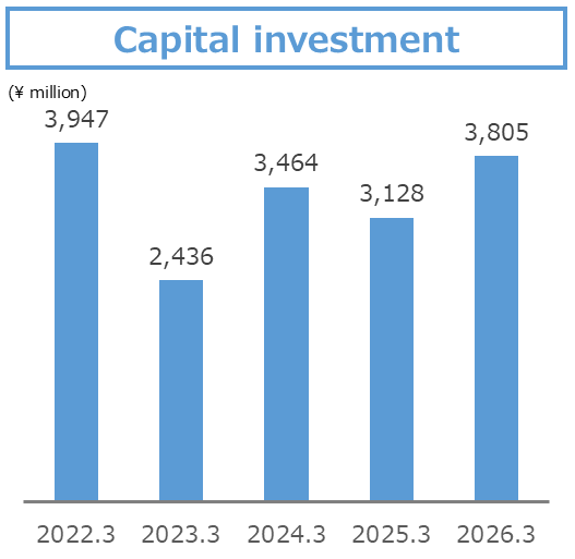 Capital investment