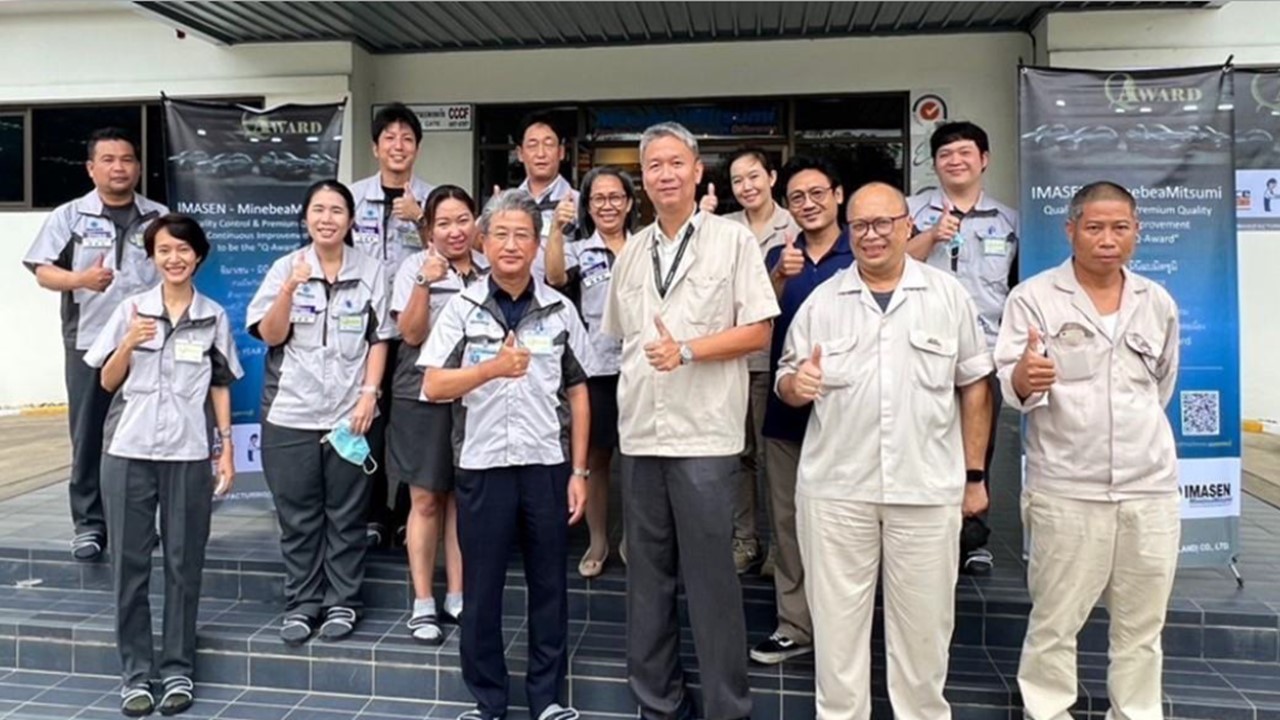 25 マツダ様タイ現地生産拠点「オートアライアンス（タイランド）」様よりQAwardを受賞しました 今仙電機製作所