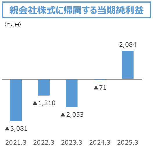 親会社株主に帰属する当期純利益